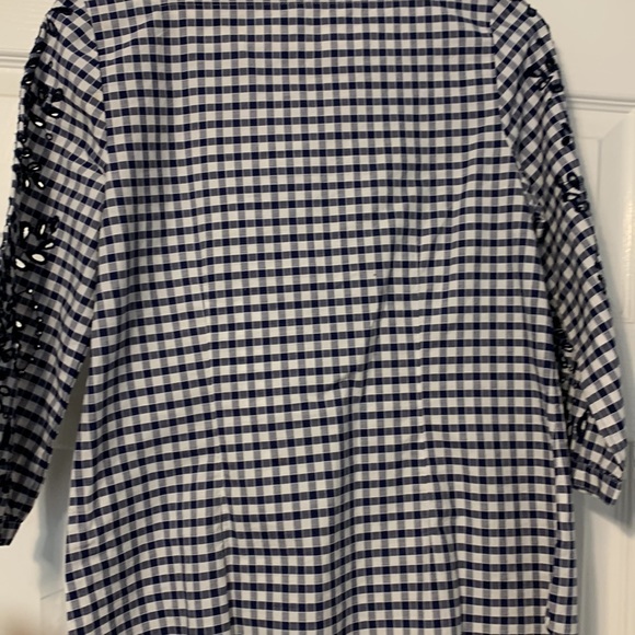 Talbots Square Neck Blouse. - Picture 8 of 11